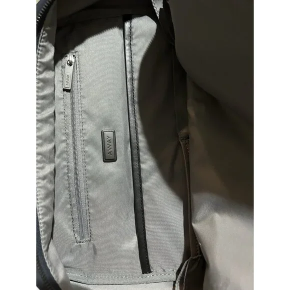 Away Everywhere Backpack 16” Laptop Storagage Navy Blue Nylon Travel Waterproof - Picture 6 of 13